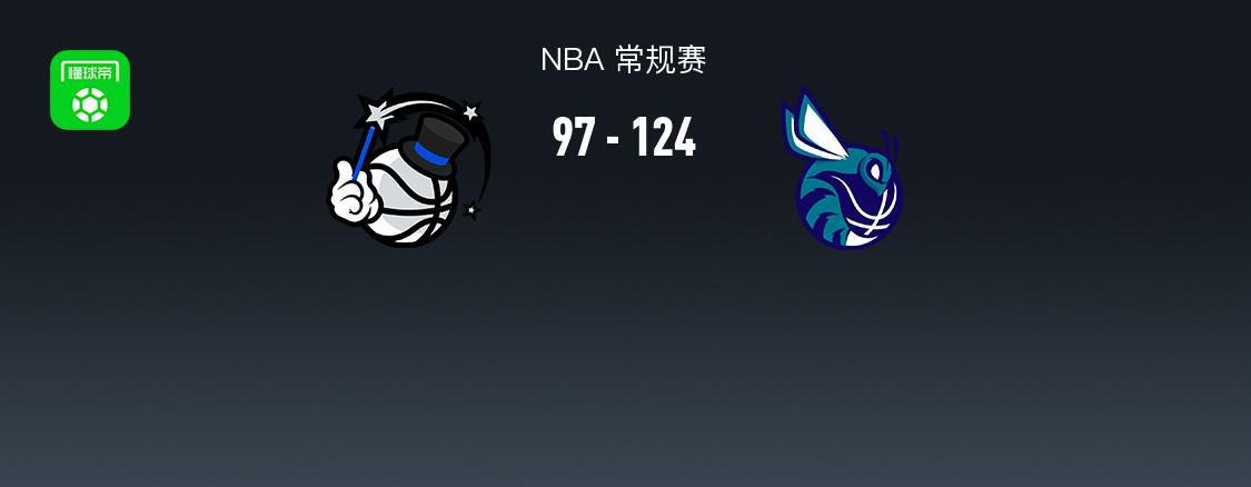 NBA戰(zhàn)報：黃蜂124-97大勝魔術(shù)，班凱羅23分