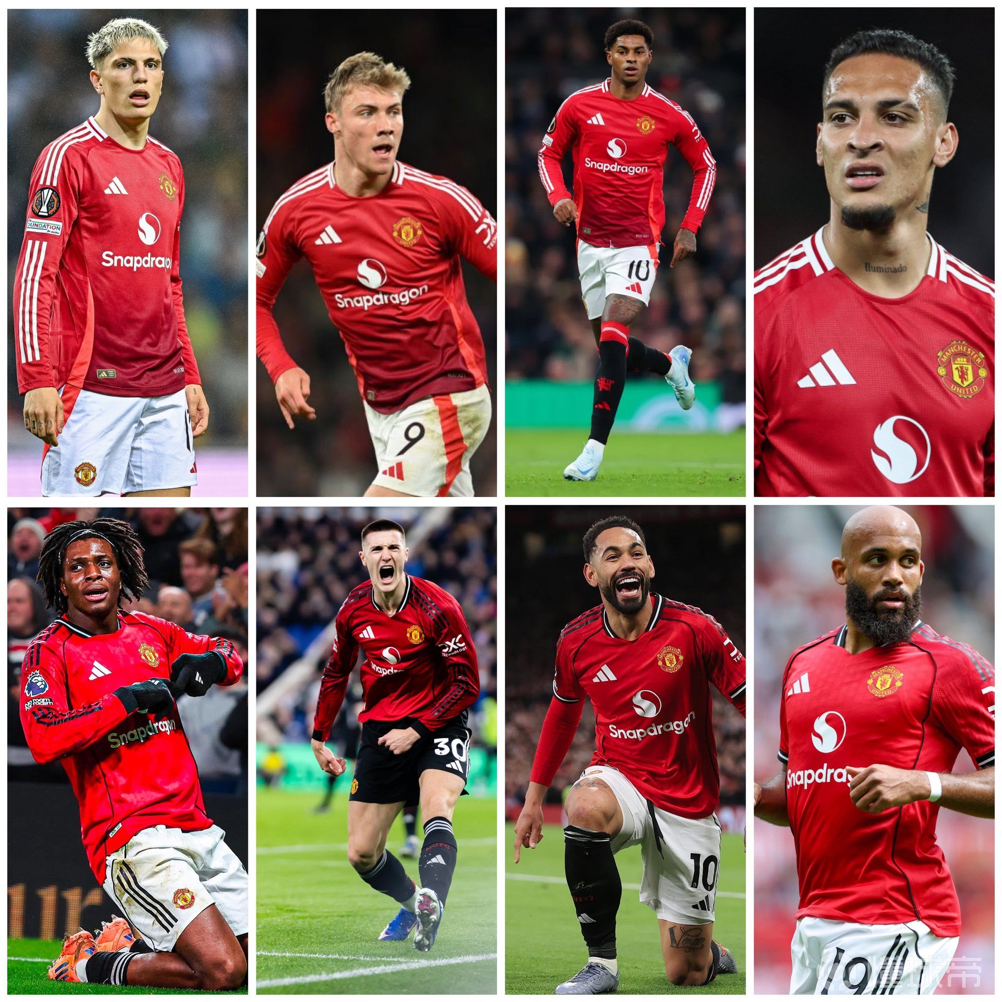 曼聯(lián)前后兩個(gè)賽季的數(shù)據(jù)對(duì)比：24/25賽季（第2...