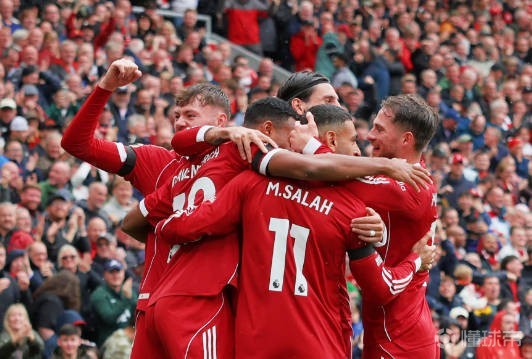 利物浦2026年至今聯(lián)賽已打進(jìn)6個(gè)定位球進(jìn)球，為英超最多